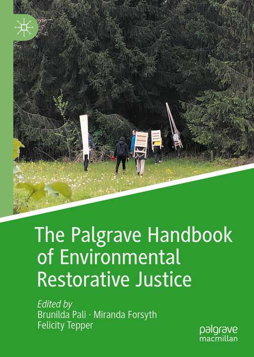 Book cover of The Palgrave Handbook of Environmental Restorative Justice (1st ed. 2022)