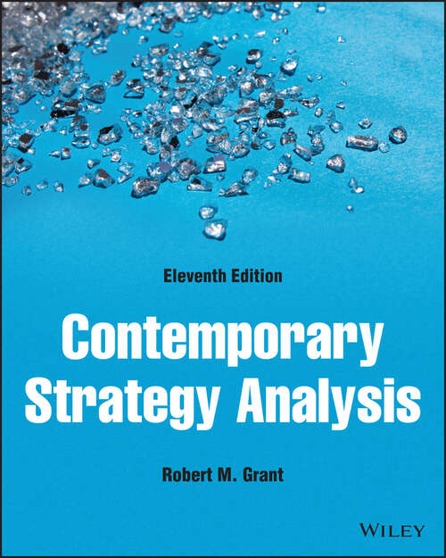 Book cover of CONTEMPORARY STRATEGY ANALYSIS: Text Only (11)