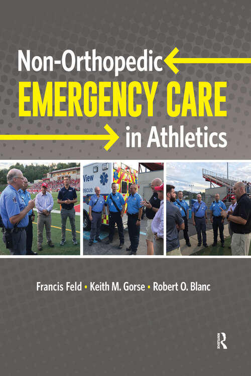 Book cover of Non-orthopedic Emergency Care in Athletics