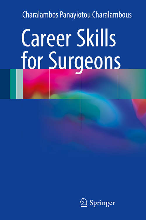 Book cover of Career Skills for Surgeons