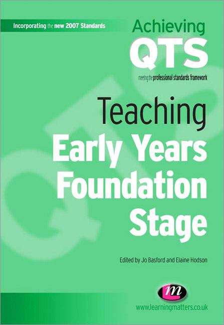 Book cover of Teaching Early Years Foundation Stage (PDF)
