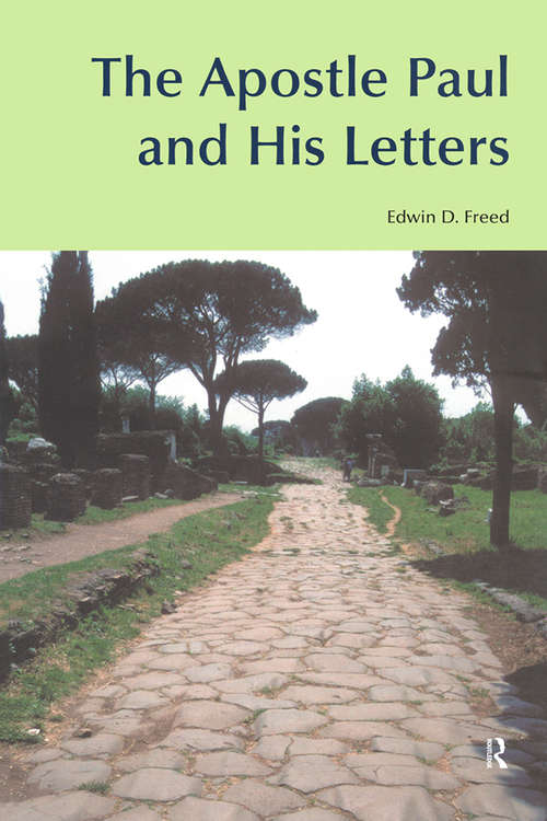 Book cover of The Apostle Paul and His Letters