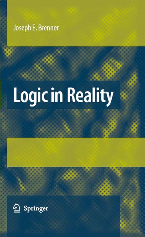 Book cover of Logic in Reality (2008)