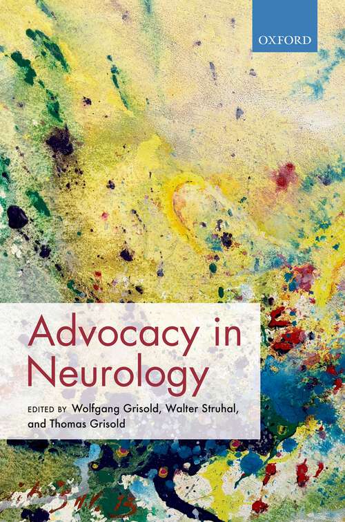 Book cover of Advocacy in Neurology