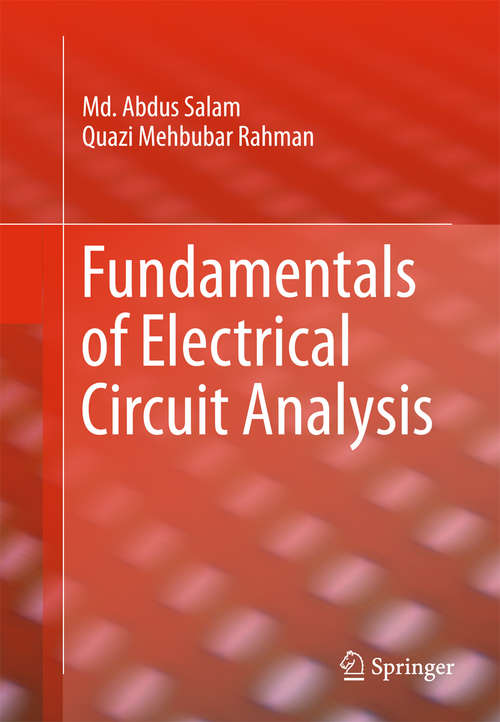 Book cover of Fundamentals of Electrical Circuit Analysis