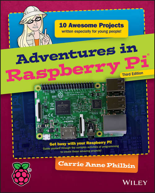 Book cover of Adventures in Raspberry Pi (3)
