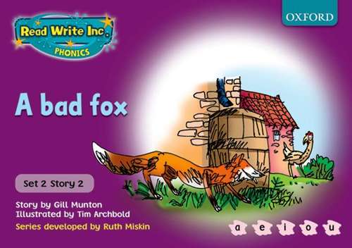 Book cover of A Bad Fox (Read Write Inc. Phonics, Set 2, Purple) (PDF)