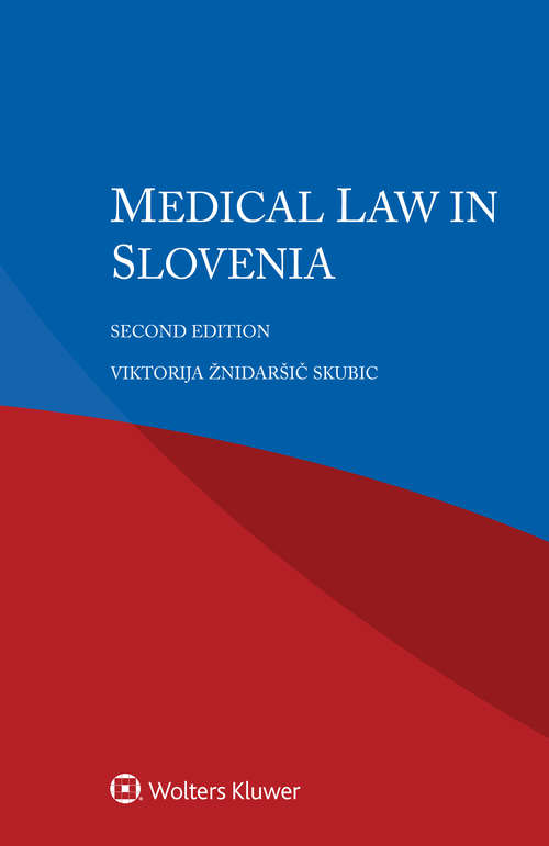 Book cover of Medical Law in Slovenia (2)