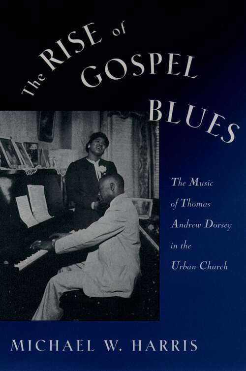 Book cover of The Rise of Gospel Blues