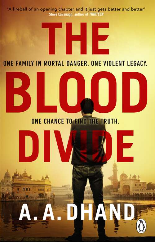 Book cover of The Blood Divide: The must-read race-against-time thriller of 2021