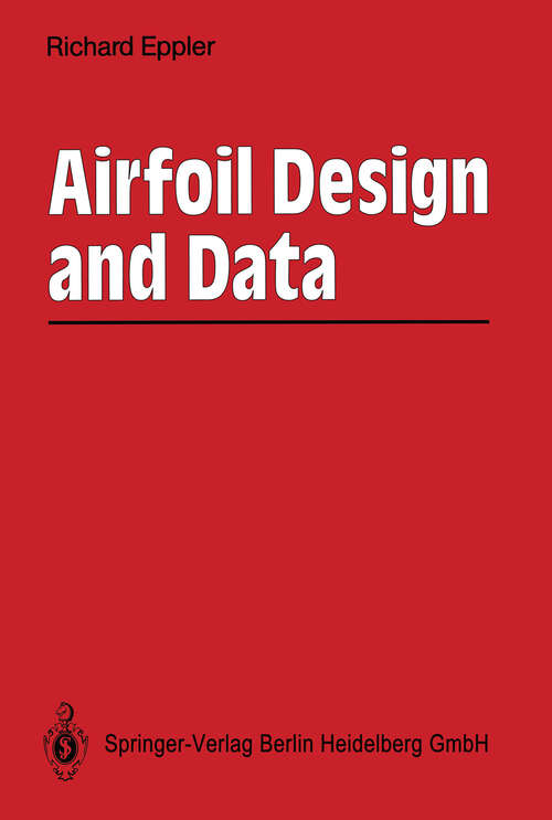 Book cover of Airfoil Design and Data (1990)