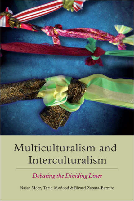 Book cover of Multiculturalism and Interculturalism: Debating the Dividing Lines