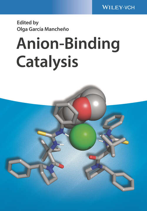 Book cover of Anion-Binding Catalysis
