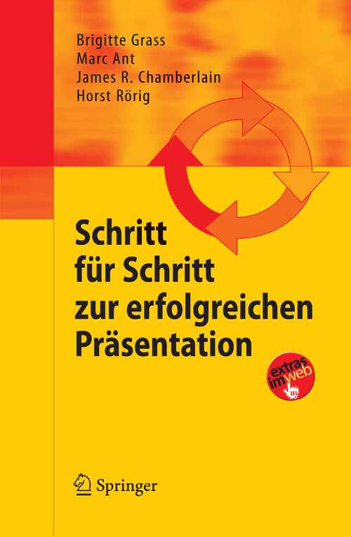 Book cover of Schritt für Schritt zur erfolgreichen Präsentation (2008)