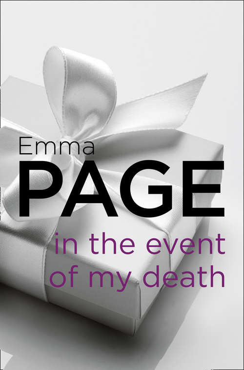 Book cover of In the Event of My Death (ePub edition) (Kelsey And Lambert Ser. #11)