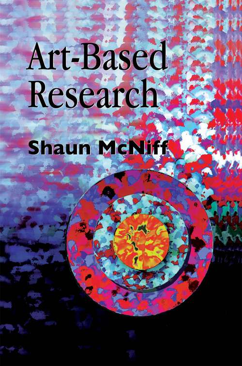 Book cover of Art-Based Research