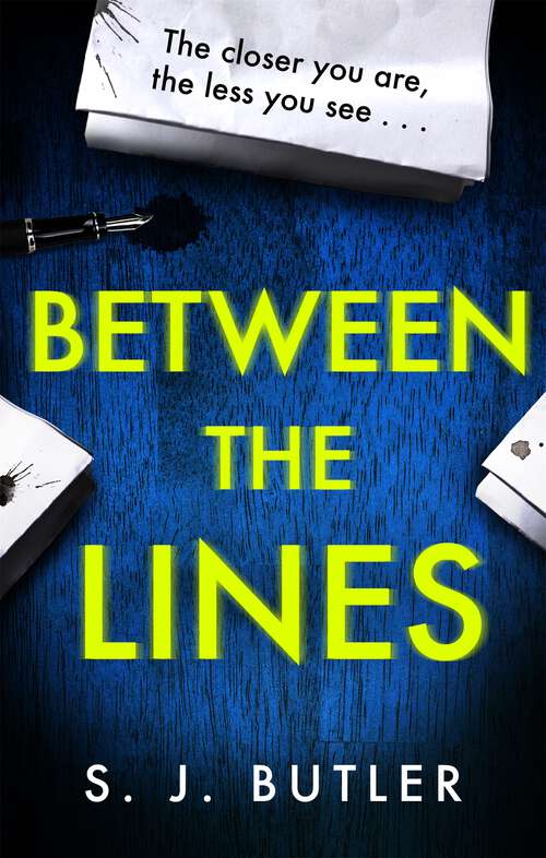 Book cover of Between the Lines: An addictive and gripping psychological thriller with dark twists you won't see coming