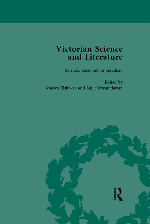 Book cover of Victorian Science and Literature, Part II vol 6