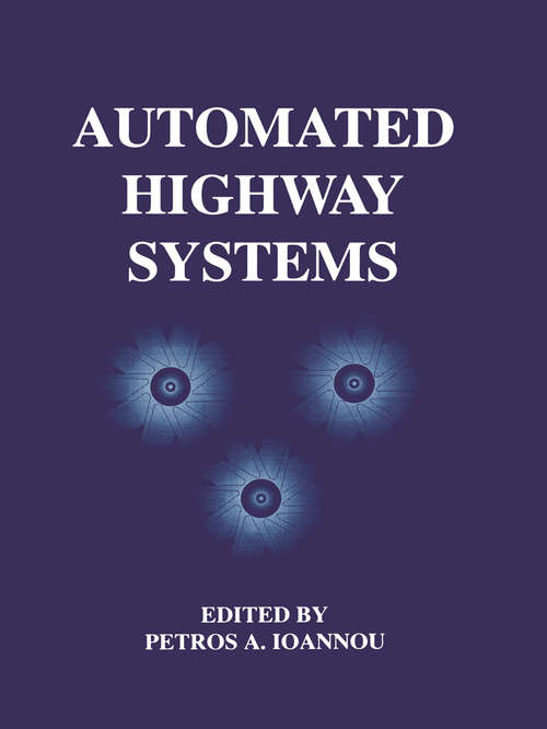 Book cover of Automated Highway Systems (1997)