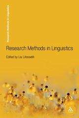 Book cover of Research Methods In Linguistics (PDF)