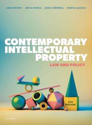 Book cover of Contemporary Intellectual Property: Law And Policy (pdf) (6)