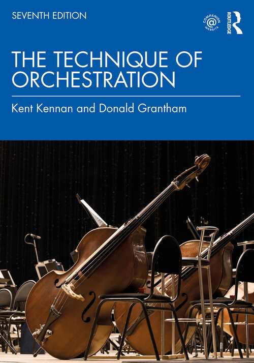 Book cover of The Technique of Orchestration: Pearson New International Edition (7)