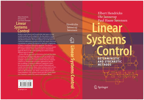 Book cover of Linear Systems Control: Deterministic and Stochastic Methods (2008)