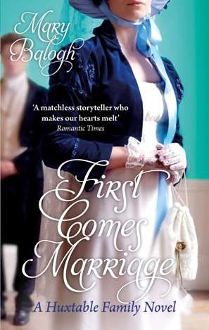 Book cover of First Comes Marriage: Number 1 in series (Huxtables #1)