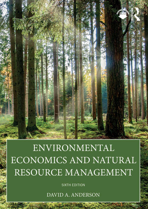 Book cover of Environmental Economics and Natural Resource Management (6)