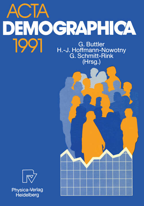 Book cover of Acta Demographica 1991 (1991) (ACTA DEMOGRAPHICA #1991)