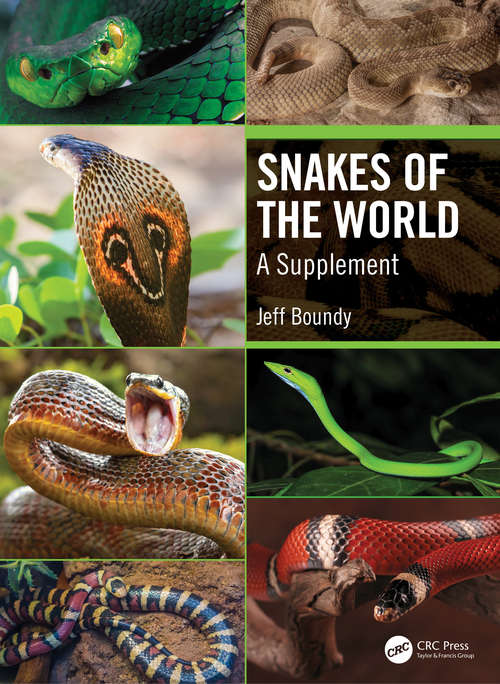Book cover of Snakes of the World: A Supplement