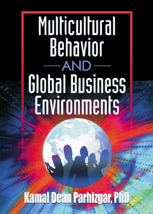 Book cover of Multicultural Behavior and Global Business Environments