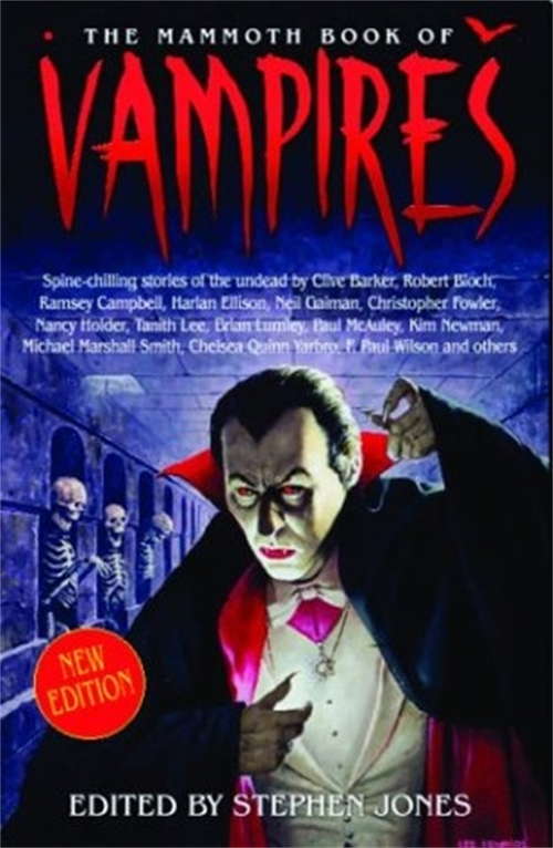 Book cover of The Mammoth Book of Vampires: New edition (Mammoth Books)