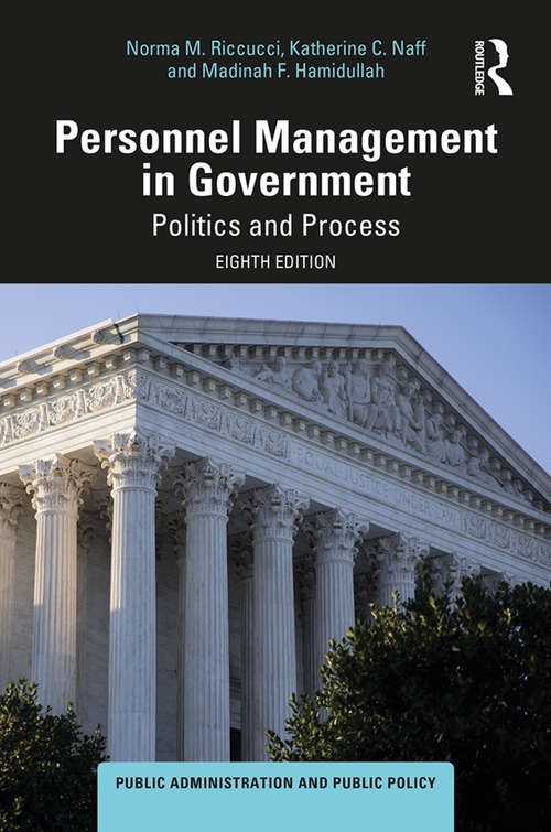 Book cover of Personnel Management in Government: Politics and Process (8) (Public Administration and Public Policy)