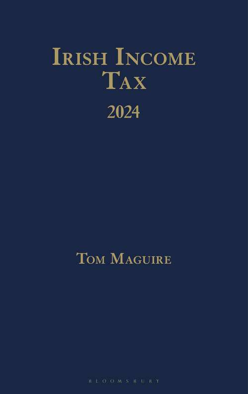 Book cover of Irish Income Tax 2024