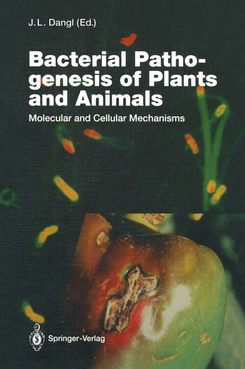 Book cover of Bacterial Pathogenesis of Plants and Animals: Molecular and Cellular Mechanisms (1994) (Current Topics in Microbiology and Immunology #192)