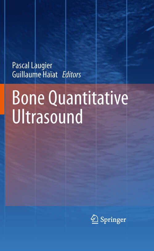 Book cover of Bone Quantitative Ultrasound (2011)