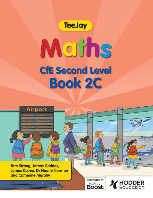 Book cover of TeeJay Maths CfE Second Level Book 2C: (pdf) (2)
