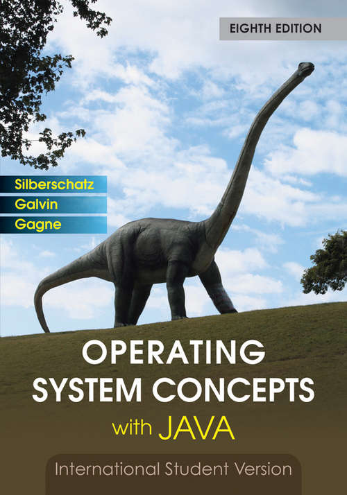 Book cover of Operating System Concepts with Java