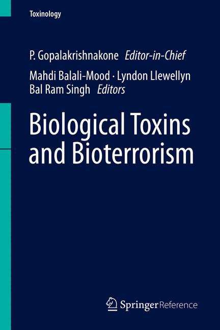 Book cover of Biological Toxins and Bioterrorism (Toxinology Ser. #1)