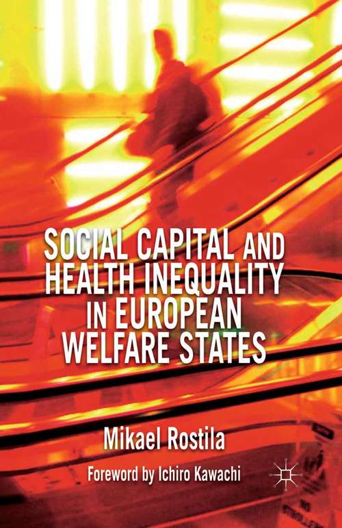 Book cover of Social Capital and Health Inequality in European Welfare States (2013)