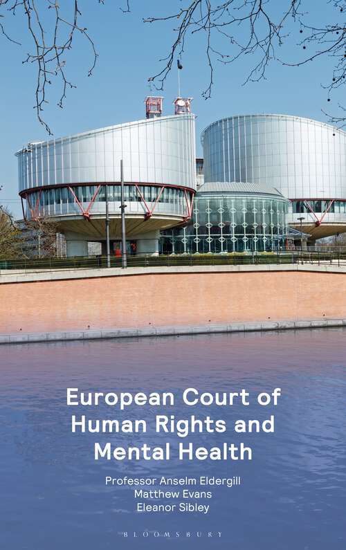 Book cover of European Court of Human Rights and Mental Health