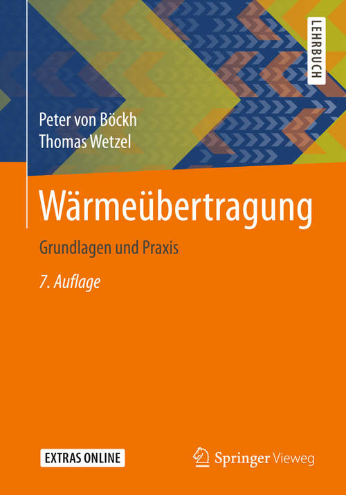 Book cover of Wärmeübertragung: Grundlagen und Praxis (7. Aufl. 2017)