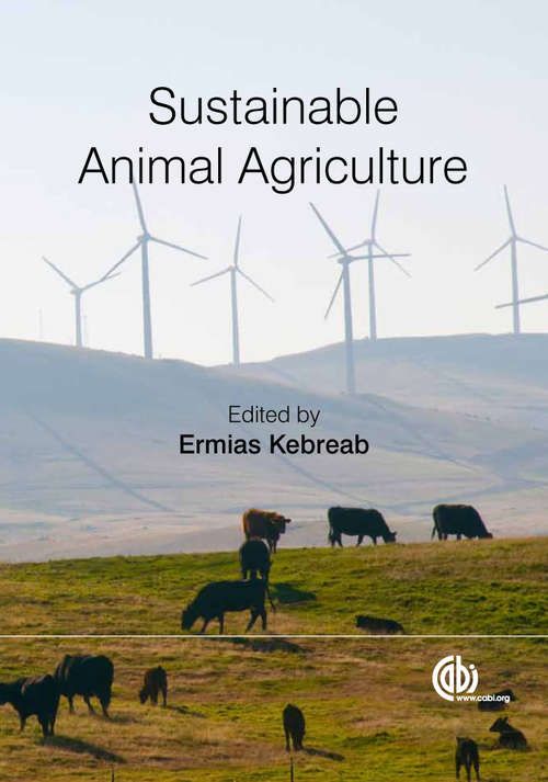 Book cover of Sustainable Animal Agriculture
