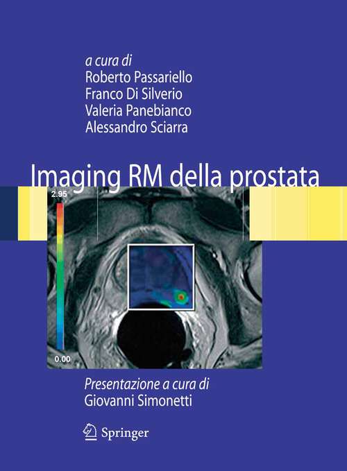 Book cover of Imaging RM della prostata (2010)