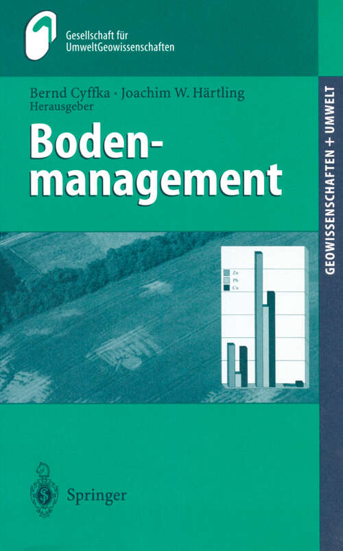 Book cover of Bodenmanagement (2002) (Geowissenschaften und Umwelt)