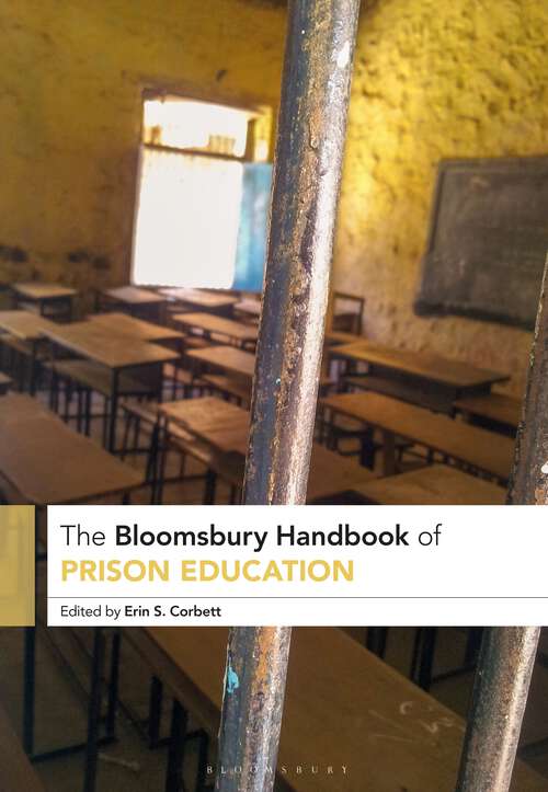 Book cover of The Bloomsbury Handbook of Prison Education (Bloomsbury Handbooks)