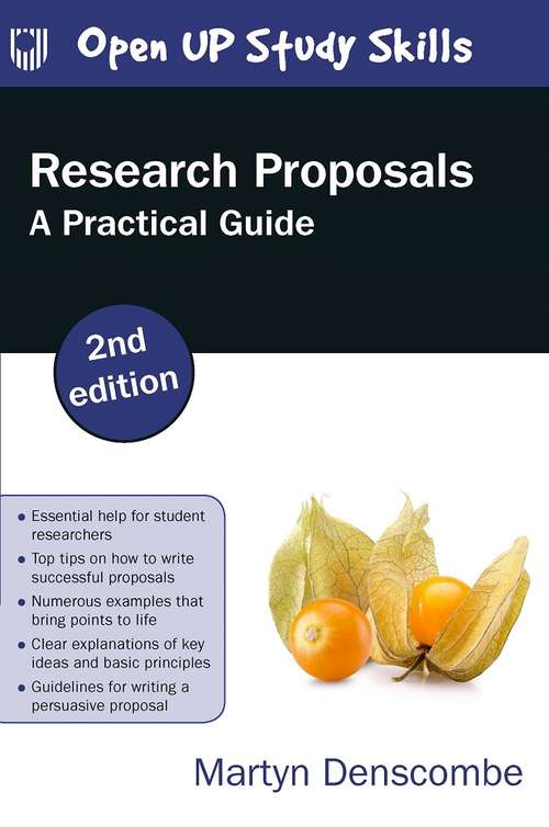 Book cover of Research Proposals 2e