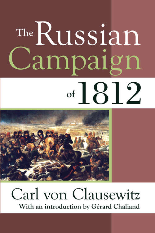 Book cover of The Russian Campaign of 1812