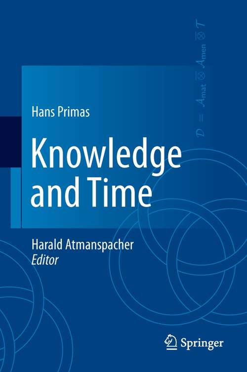 Book cover of Knowledge and Time